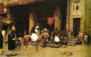 unknow artist Arab or Arabic people and life. Orientalism oil paintings  455 USA oil painting artist
